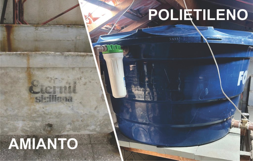 AMIANTO POR POLIETILENO